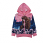 Preview: Pferde Sweatjacke rosa