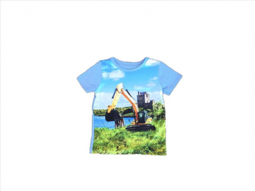 Bagger Shirt hellblau