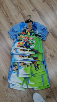 Super Mario Sommerset blau