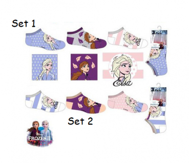 Frozen Sneaker Socken 3er Set