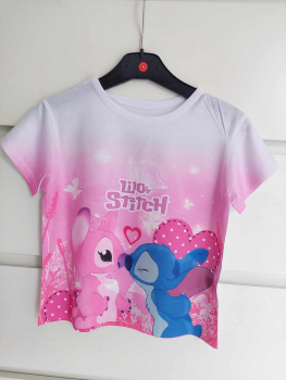 Lilo & Stitch T-Shirt rosa