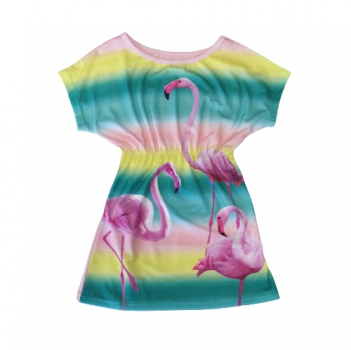 Flamingo Sommerkleid