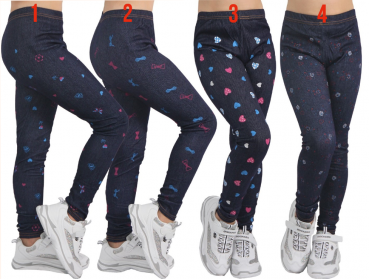 Leggings in Jeansoptik