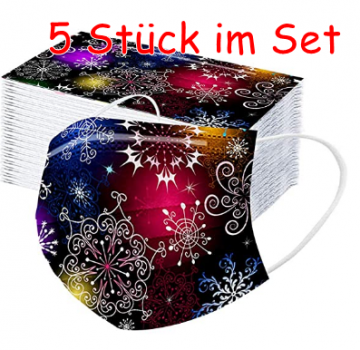 Einmal-Mundschutz Draw 5 Stück