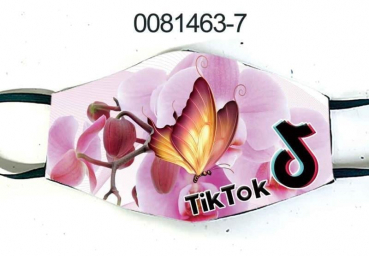 Kindermaske Tik Tok Schmetterling