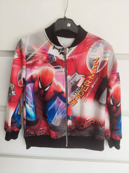 Spiderman Sweatjacke rot