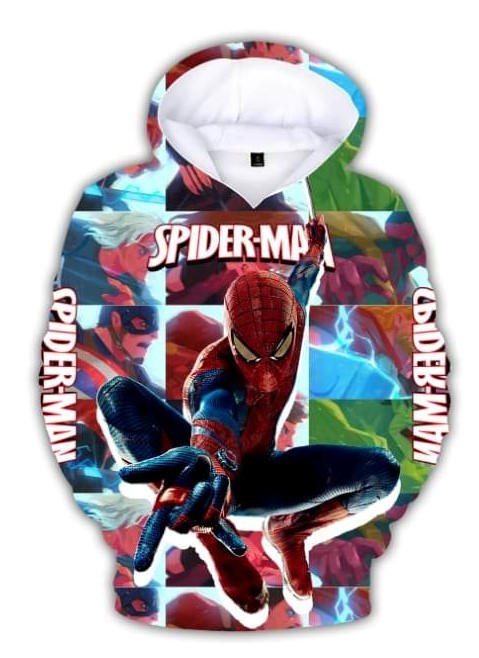 Spiderman hoodie hotsell