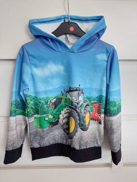 Traktor Hoodie blau