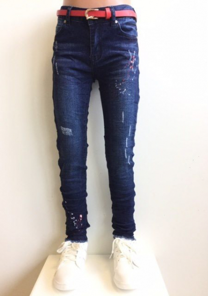 Jeanshose dunkel