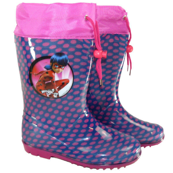 Ladybug Regenstiefel rot / lila