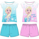 Frozen Sommer Pyjama rosa / blau